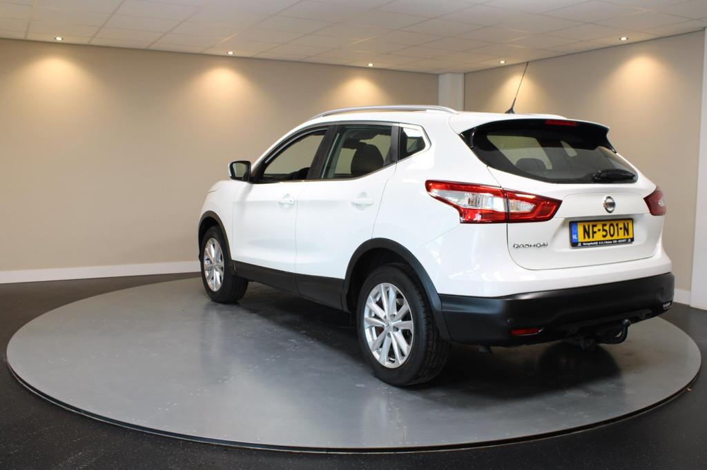 Nissan Qashqai 1.2 Acenta *2de Eigenaar* Trekhaak|Panodak|Cr, Voorwielaandrijving, Euro 6, 4 cilinders, 116 pk