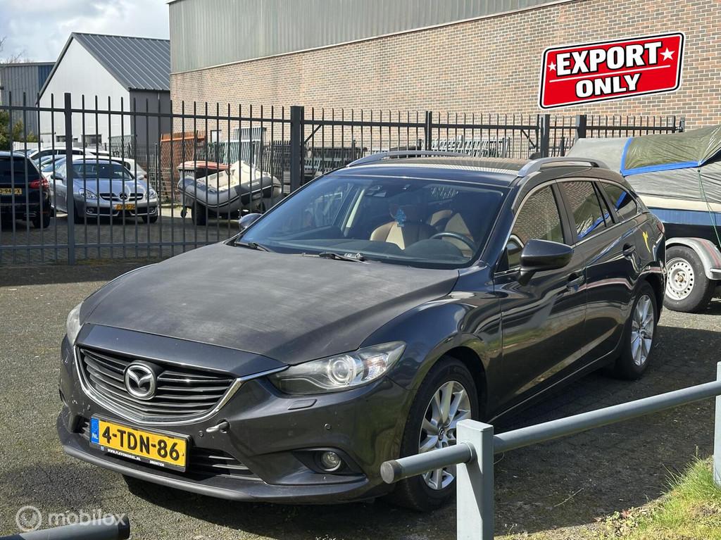 Mazda 6 Sportbreak 2.2D Skylease+, 730 kg, Gebruikt, Euro 6, 4 cilinders