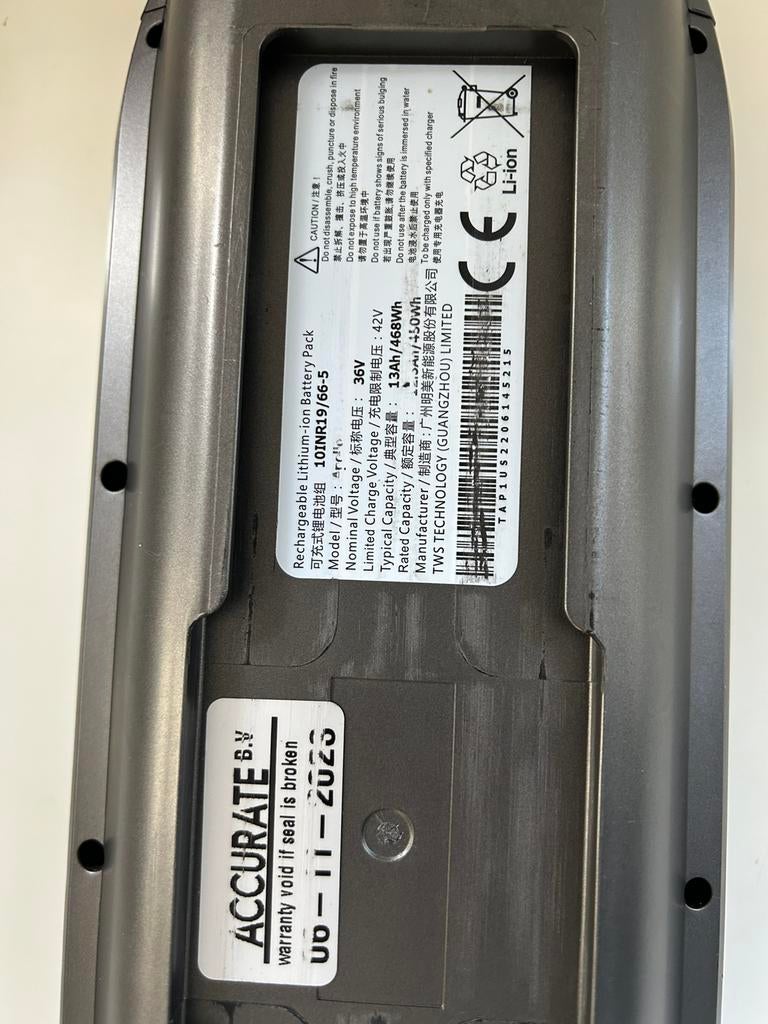 Battery for Troy bakfites, Ophalen of Verzenden, Zo goed als nieuw