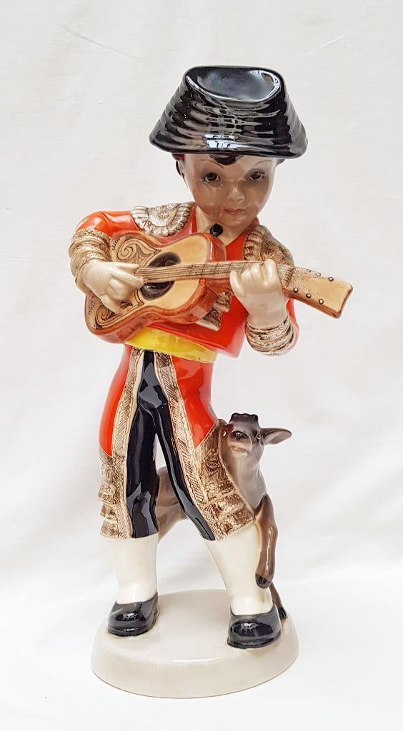 C.I.A Manna Torino Beeld -Torero - 40 cm. hoog., Ophalen of Verzenden