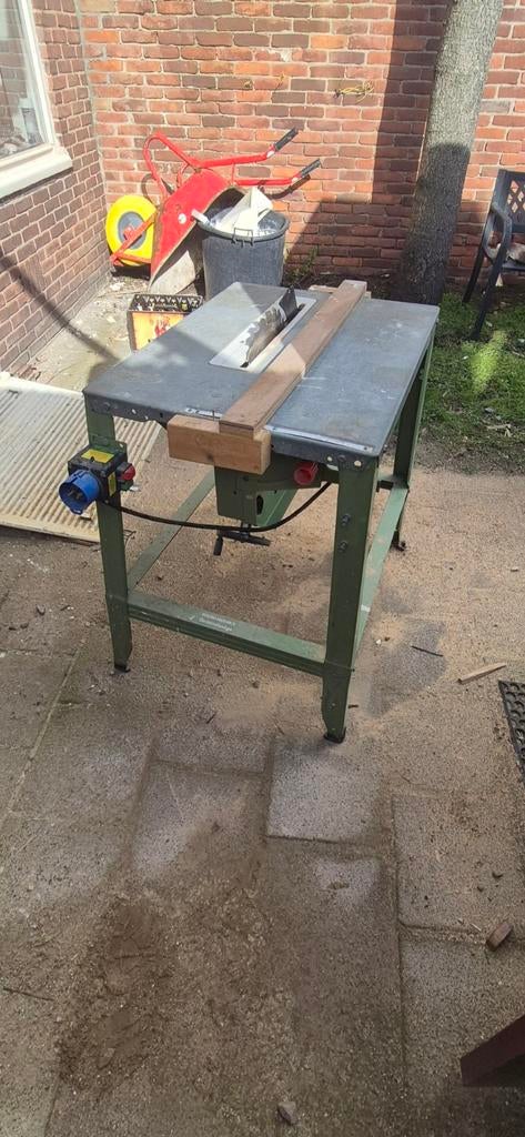 Zaagtafel Elektra Beckum 230V, Gebruikt, Cirkelzaag, 70 mm of meer, Ophalen of Verzenden