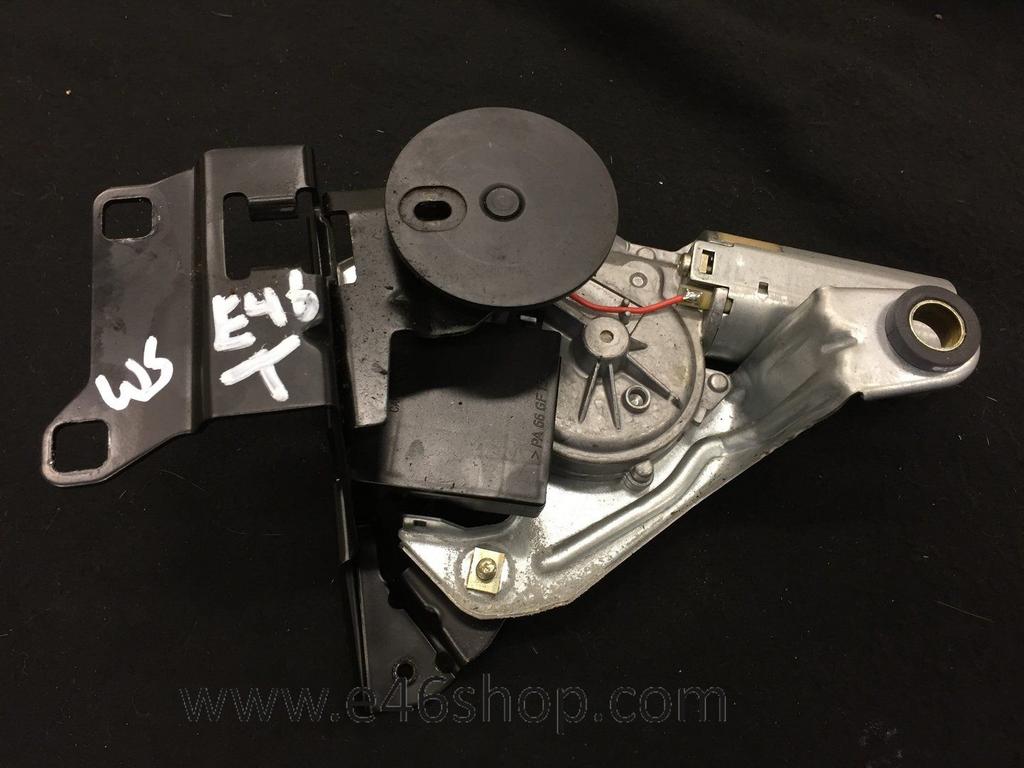 Ruitenwissermotor achterklep BMW E46 Touring, Gebruikt, -, -, Ophalen of Verzenden