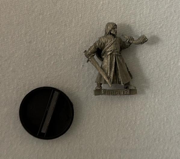 MESBG Boromir (stripped metal), Hobby en Vrije tijd, Wargaming, Ophalen of Verzenden, Zo goed als nieuw, Warhammer