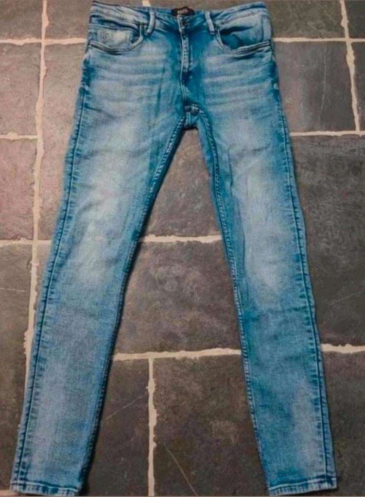 Refill, Leroy Skinny Fit, W32 L34, blauw, zgan! Rob3234, Blauw, Ophalen of Verzenden, Zo goed als nieuw, Refill