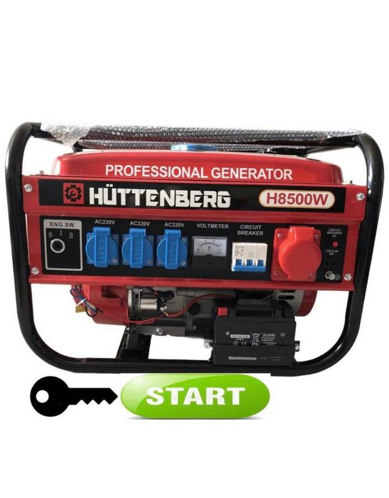 Aggregaat nieuw elektrisch gestart en handstart, Ophalen, Zo goed als nieuw