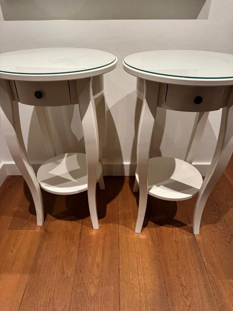 2 Nachtkastjes tienerkamer, Huis en Inrichting, Slaapkamer | Nachtkastjes, Ophalen, Zo goed als nieuw, 45 tot 65 cm, 70 cm of meer