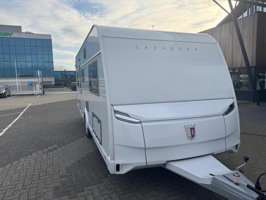 Tabbert Cazadora 550 E 2025 MEGA KORTING € 5630,-!!, Caravans en Kamperen, Caravans, Standaardzit, Tabbert, Overige typen, Bedrijf