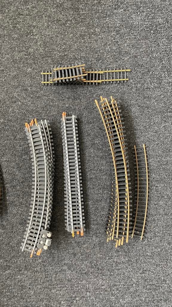 Rails loco en lima, Gelijkstroom, Rails, Ophalen of Verzenden, Zo goed als nieuw