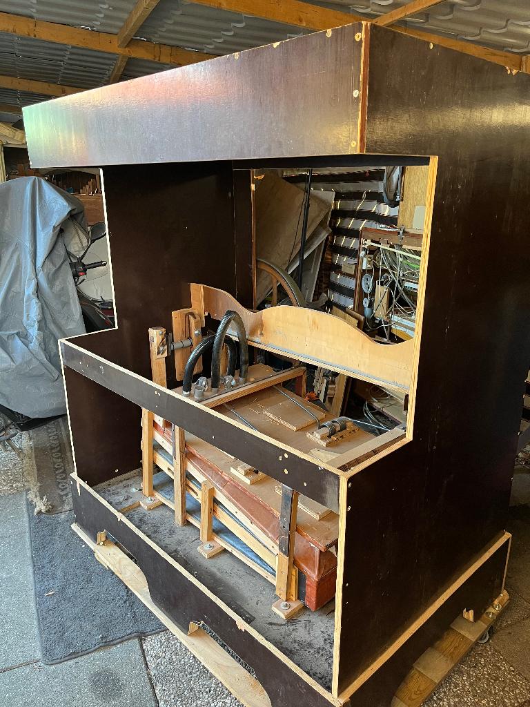 Draaiorgel, Ophalen, Zo goed als nieuw