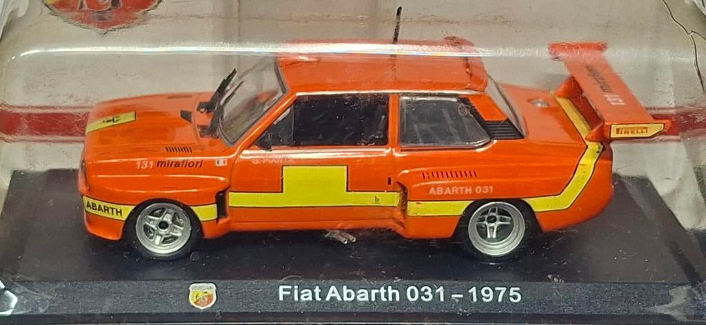 Fiat Abarth 131 - 1975 modelauto. BIEDEN, Ophalen of Verzenden, Auto, Overige merken