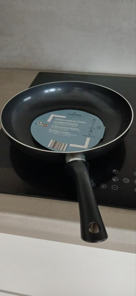 NIEUWE PAN VAN CROFTON, Huis en Inrichting, Keuken | Potten en Pannen, Keramische plaat, Nieuw, Ophalen of Verzenden, Rvs