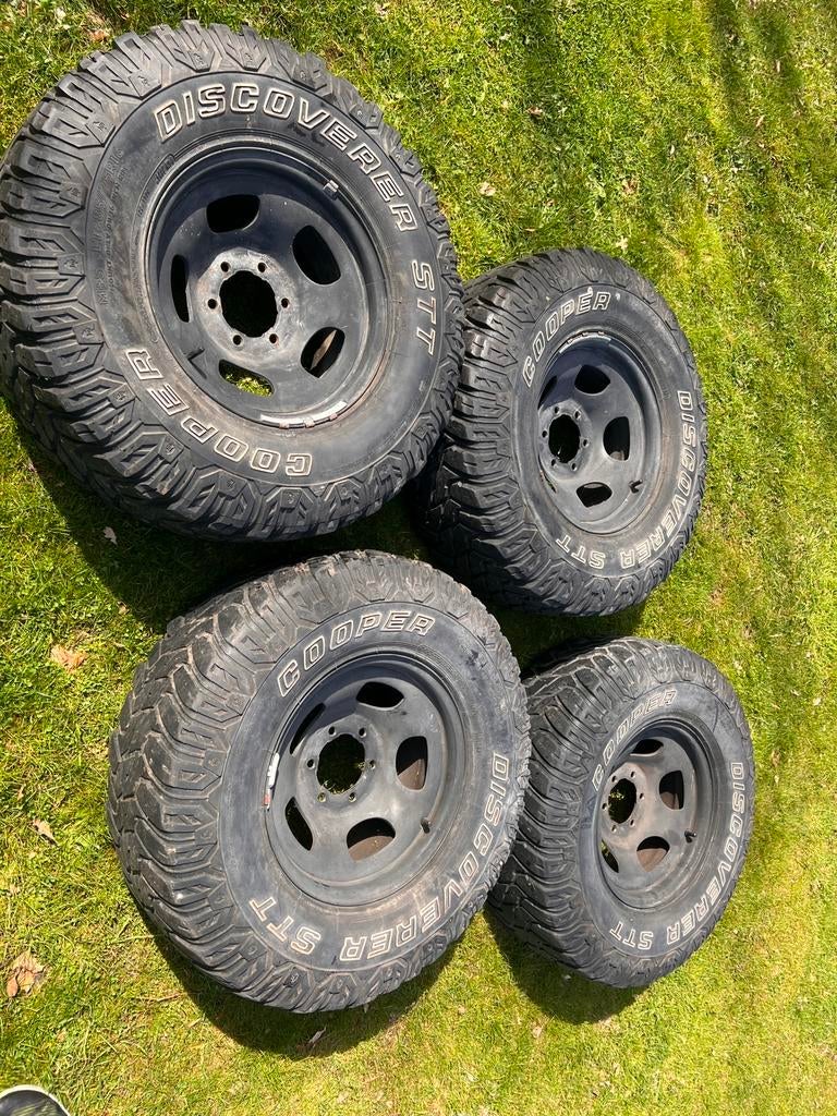 Toyota Landcruiser 60/80 origineel 80 serie velgen & banden, Ophalen