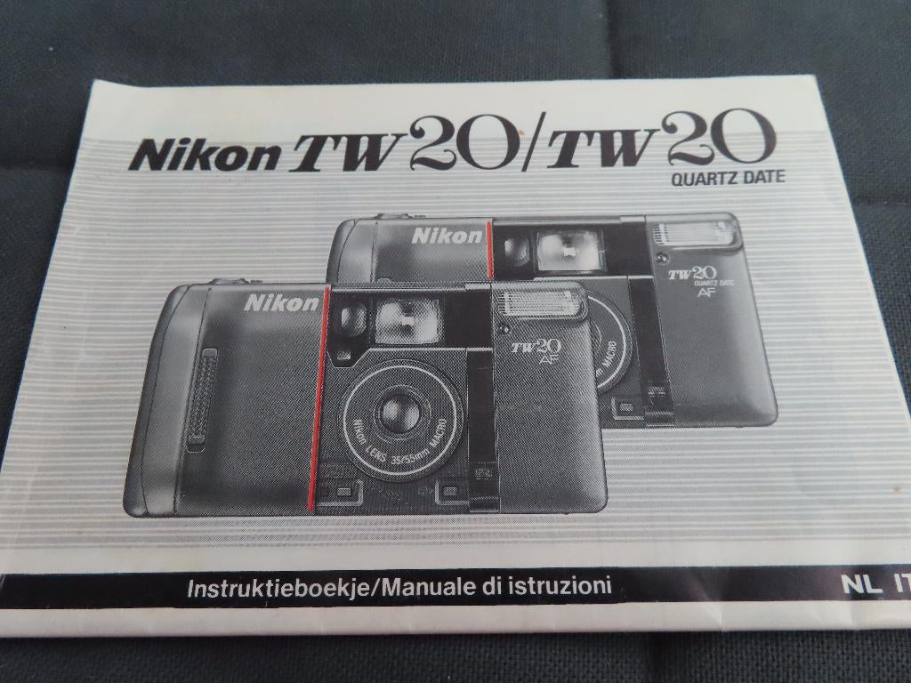 Canon Prima Twin S camera gebruiksaanwijzing, Ophalen of Verzenden, Gebruikt, Compact, Canon