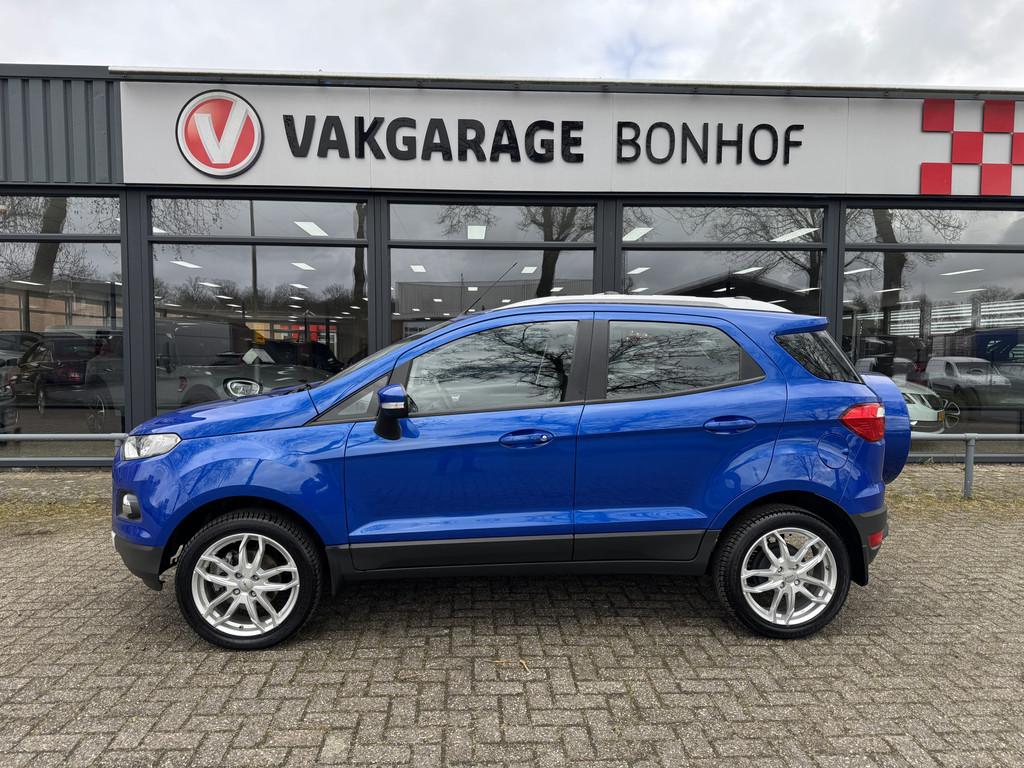 Ford EcoSport 1.0 EcoBoost Titanium CLIMA-PDC-CRUISE, Auto's, Voorwielaandrijving, Euro 5, Stof, Gebruikt