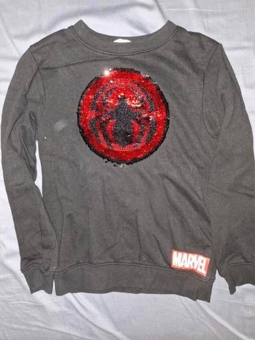 Trui Spiderman van H&M maat 122/128, H&M, Ophalen of Verzenden, Zo goed als nieuw, Shirt of Longsleeve