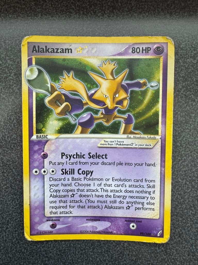Alakazam gold star, Ophalen of Verzenden, Zo goed als nieuw