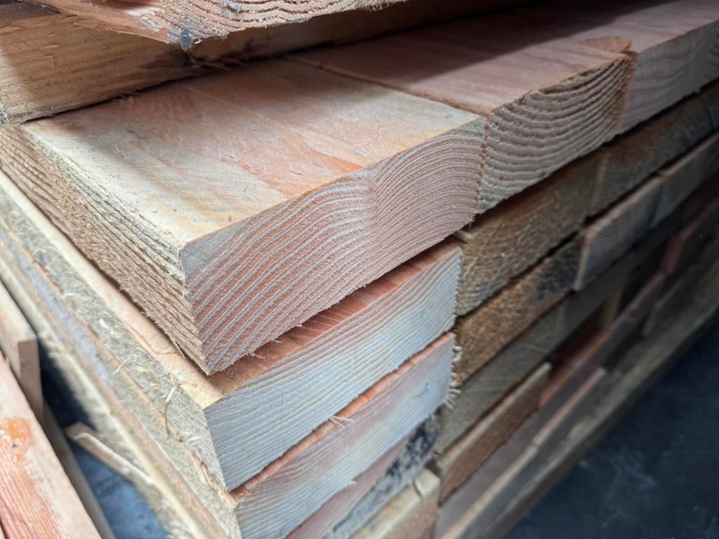 Douglas paal 200x200 mm | Douglas balk 63x175, Ophalen of Verzenden, Nieuw, 250 cm of meer, Palen