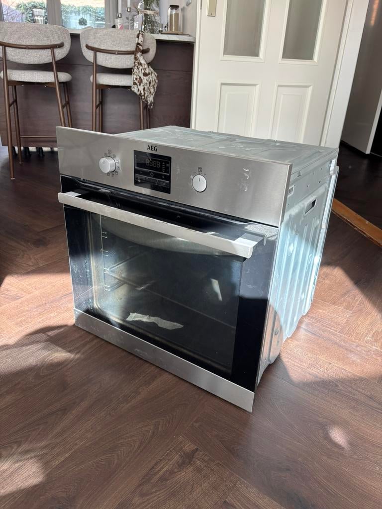 AEG (inbouw) oven, Witgoed en Apparatuur, Ovens, Ophalen, Gebruikt, Inbouw, 45 tot 60 cm