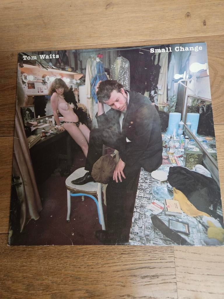 Tom Waits - Small Change LP (1976) - Vinyl, Ophalen of Verzenden, 1960 tot 1980, Gebruikt, 12 inch