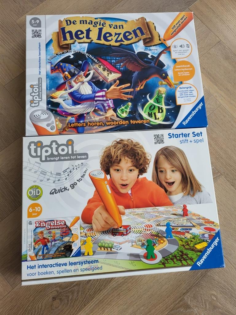 Ravensburger tiptoi English Detective & Magie van het Lezen, Ophalen of Verzenden, Gebruikt, Taal en Lezen, Met geluid