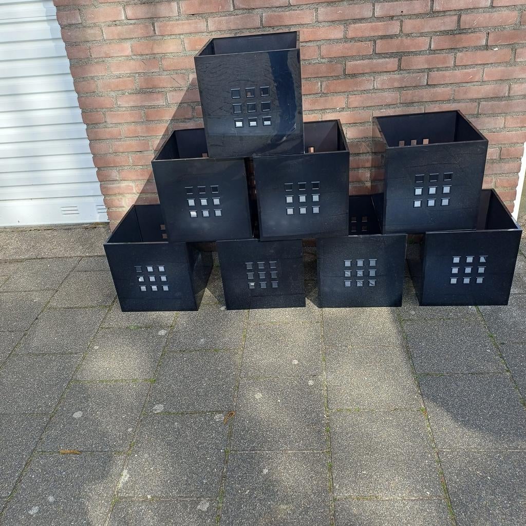 Ïkea lekman bakken 4x voor kallax / expedit vakkenkast kast, Ophalen, Zo goed als nieuw, Minder dan 100 cm, 25 tot 50 cm