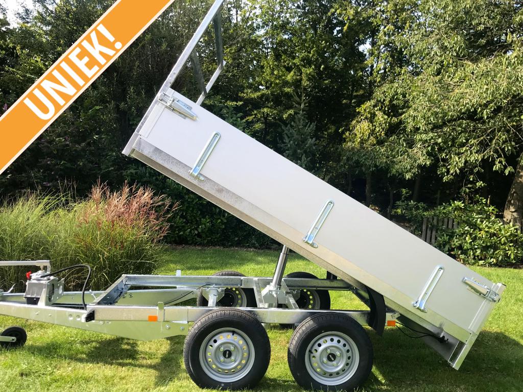 NIEUW Degelijke Kipper tandemasser B rijbewijs TOPKWALITEIT, BW Trailers, Nieuw, Info@vanlaaraanhangwagens.nl, Walemstraat 94 A-B 2570 Duffel Belgie