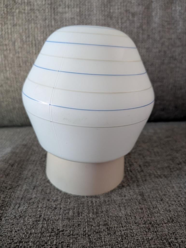 Vintage  lamp thabur ? mid century melkglas thab, Ophalen of Verzenden