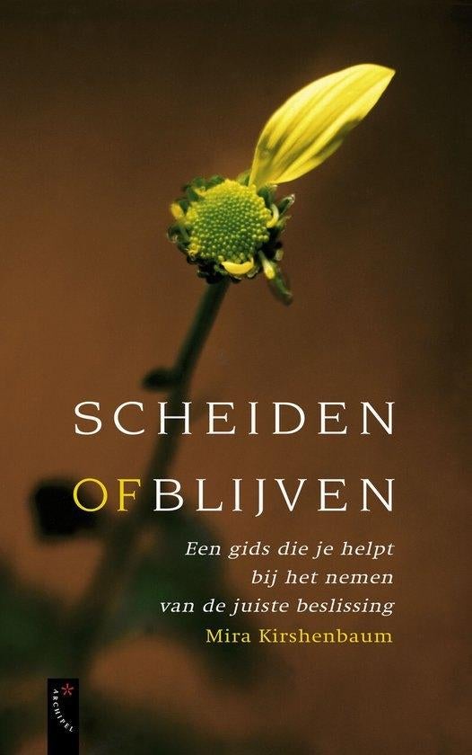 Scheiden of Blijven  Mira Kirshenbaum, Boeken, Ophalen of Verzenden, Zo goed als nieuw