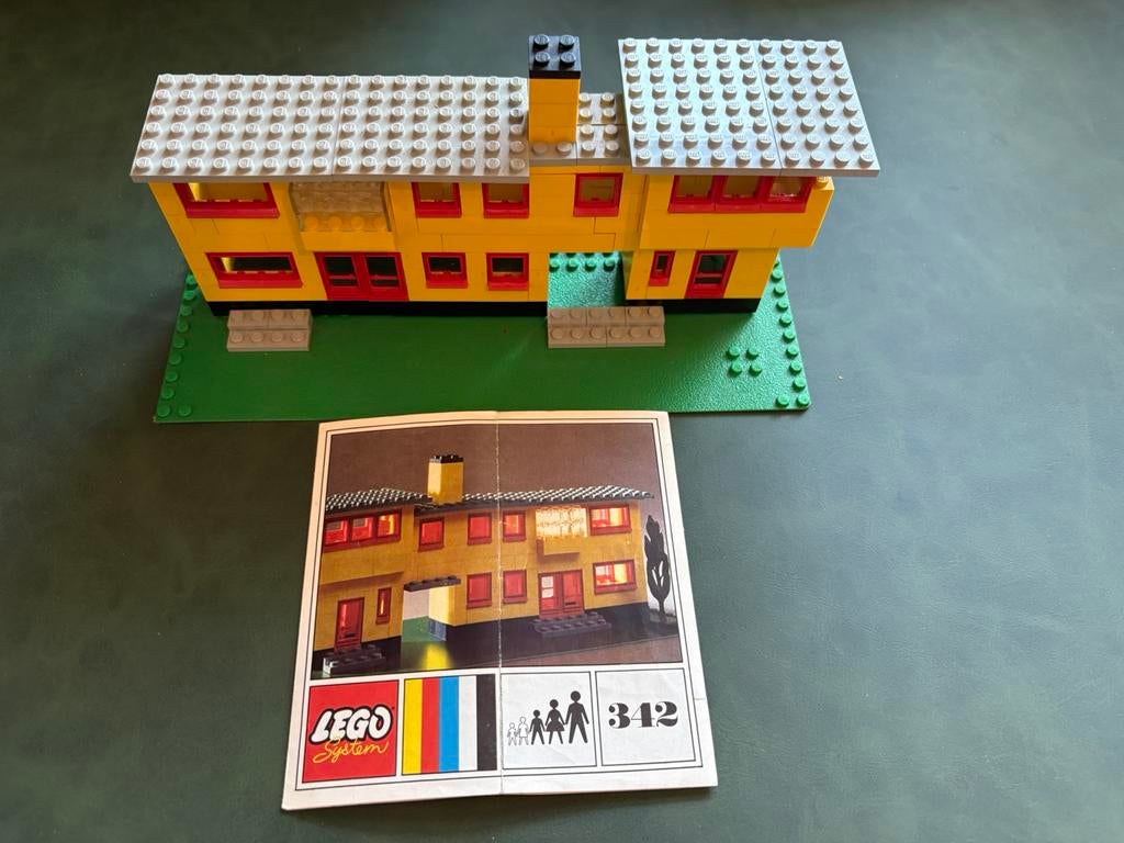Lego terminal vintage set 342, Lego, Lego, Verzenden, Zo goed als nieuw