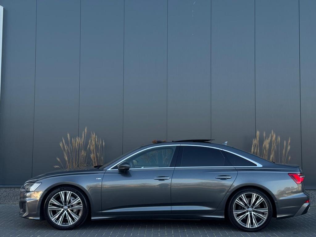 Audi A6 Limousine 50 TDI q. Sp. 3x S Line 360 CAMERA NIGHTVI, Auto's, Automaat, Lichtsensor, Gebruikt, Bedrijf