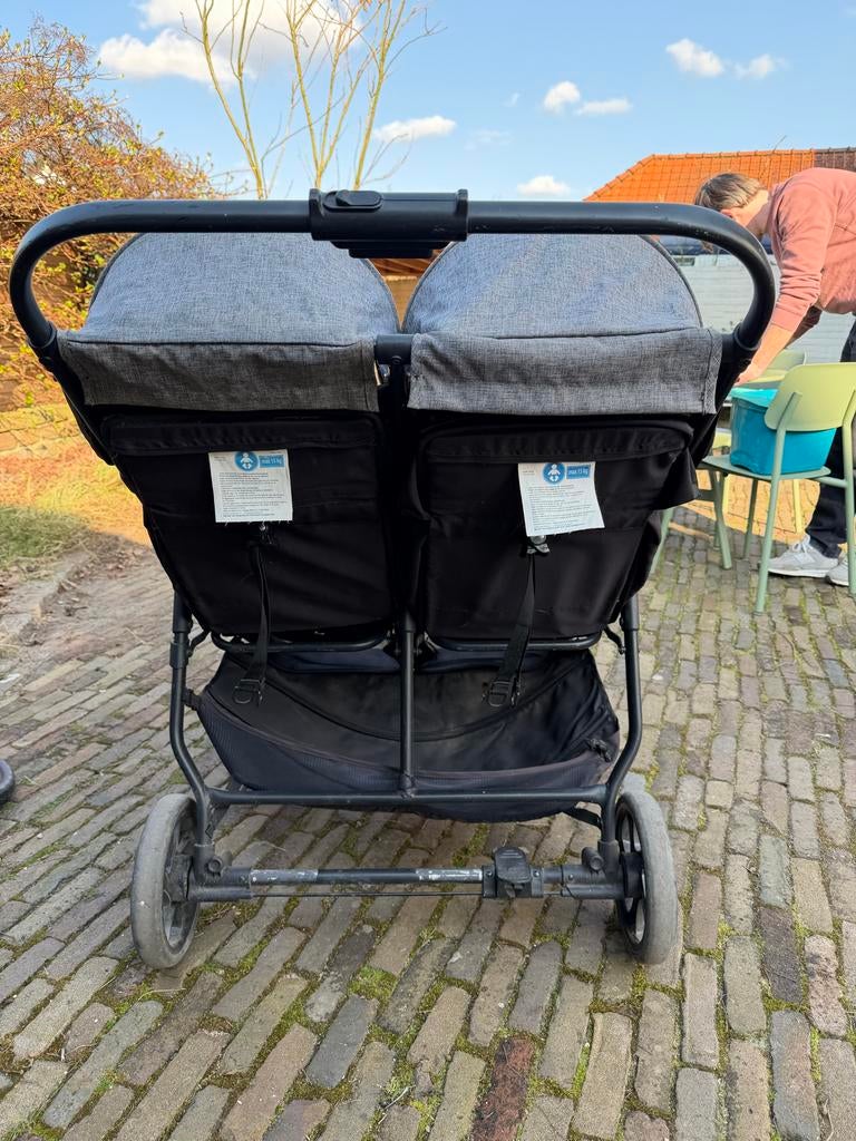 KEKK Duowagen - Handige en Compacte Tweelingbuggy, Gebruikt, Duowagen, Ophalen, Kinderwagen