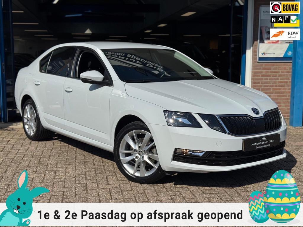 Skoda Octavia 1.0 TSI Greentech Business 2019 AUT NAVI NAP!, Stof, Gebruikt, 116 pk, Wit
