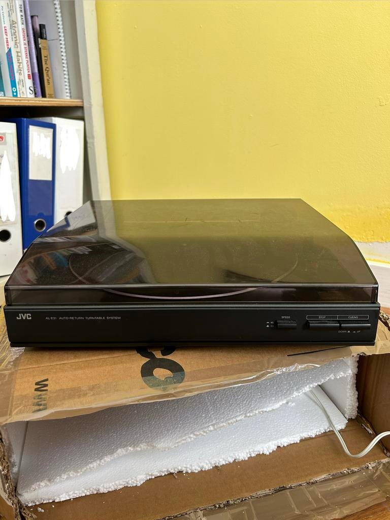 JVC platenspeler AL-E31BK, Audio, Tv en Foto, Platenspelers, Ophalen, Zo goed als nieuw, Overige merken
