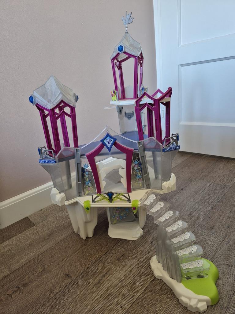 PLAYMOBIL Kristallen Paleis 9469 - Enkel het paleis, Kinderen en Baby's, Speelgoed | Playmobil, Ophalen, Gebruikt, Los playmobil