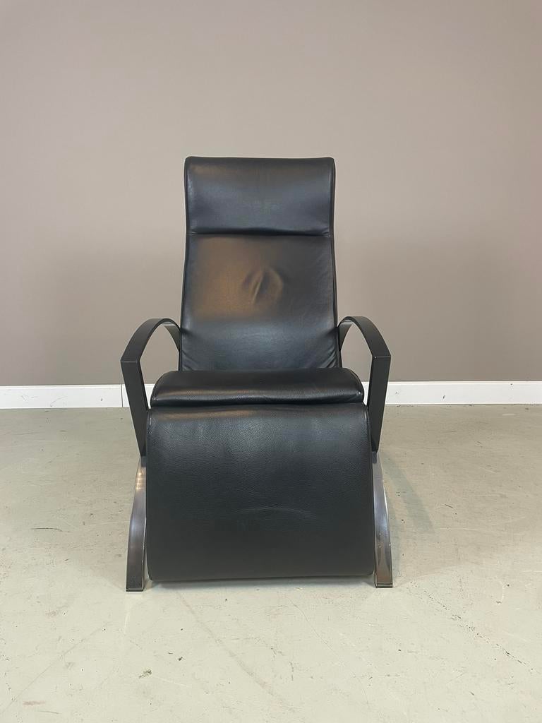 Strassle lounge chair in nette gebruikte staat, Huis en Inrichting, Fauteuils, Ophalen, Gebruikt, Leer