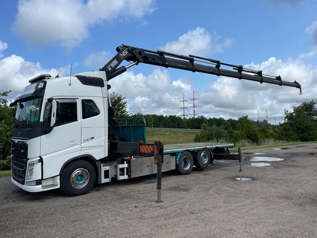 Volvo FH 13.540 FH 540 with hiab 477 e6 with remote, Auto's, Vrachtwagens, Bedrijf, Volvo, Diesel, Euro 6, Automaat, Wit, BTW verrekenbaar