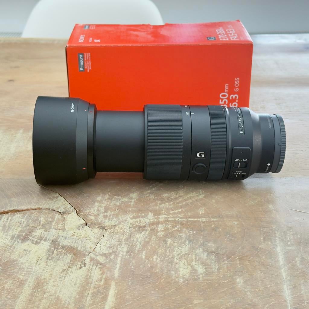Sony 70-350mm F4.5-6.3 G OSS – Zo goed als nieuw!, Ophalen of Verzenden, Zo goed als nieuw, Telelens