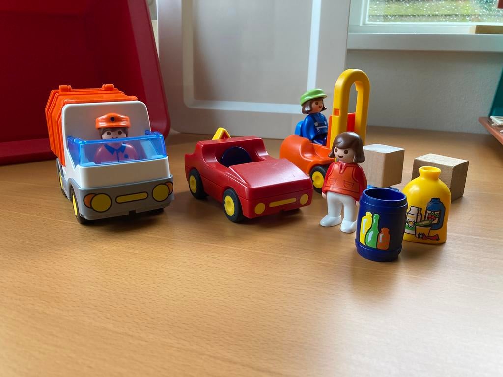 123 playmobil voertuigen, Kinderen en Baby's, Ophalen of Verzenden, Zo goed als nieuw