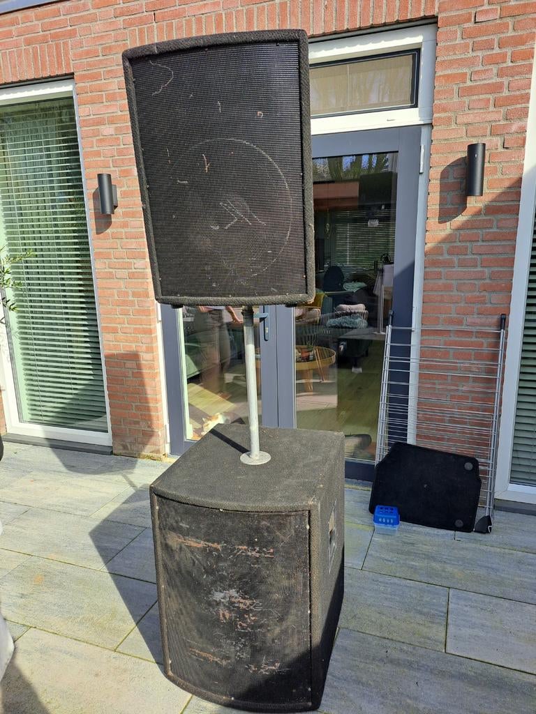 Peavey luidsprekers set, Ophalen of Verzenden, 120 watt of meer, Front, Rear of Stereo speakers, Overige merken