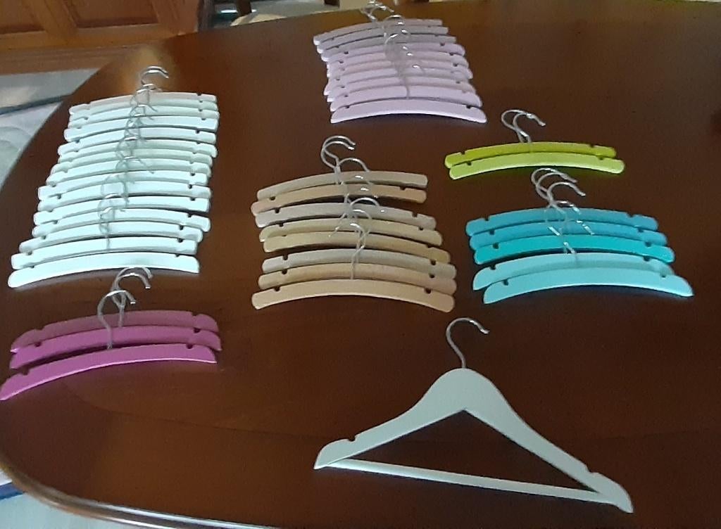 kinderkledinghangers, Ophalen, Gebruikt