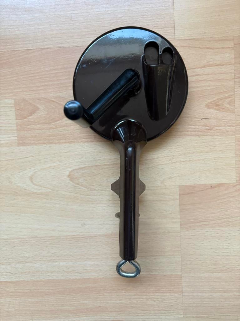 Snijbonenmolen donkerbruin z.g.a.n., Huis en Inrichting, Keuken | Keukenbenodigdheden, Ophalen of Verzenden, Zo goed als nieuw