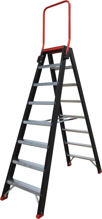 Altrex Taurus trap 8 treden dubbelzijdig., Ophalen, Gebruikt, Trap, 2 tot 4 meter