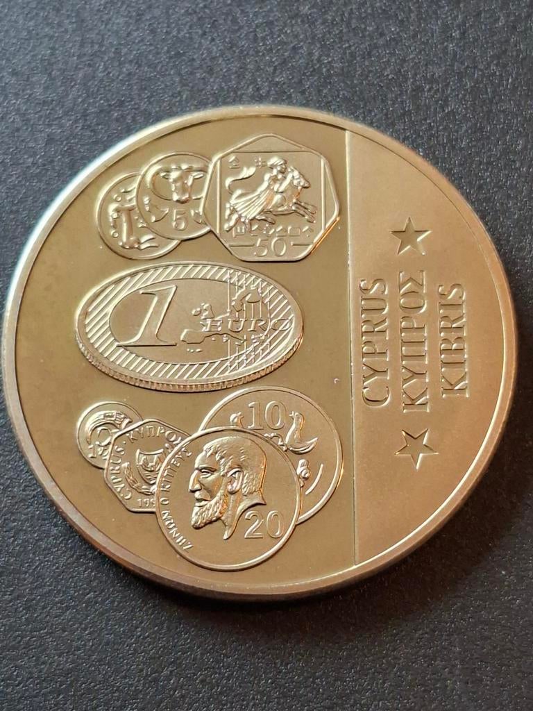 Prof.Medal Cyprus, Ophalen of Verzenden, Overige materialen