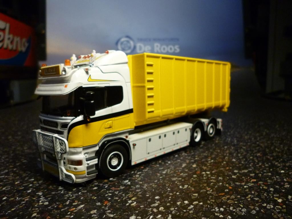 WSI Scania met haakarm Lenz, Ophalen of Verzenden, Nieuw, Bus of Vrachtwagen, Wsi