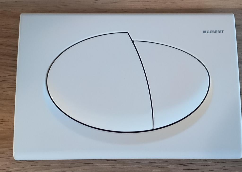 Geberit bedieningspaneel drukplaat Metaal!!, Doe-het-zelf en Verbouw, Sanitair, Ophalen of Verzenden, Zo goed als nieuw, Toilet