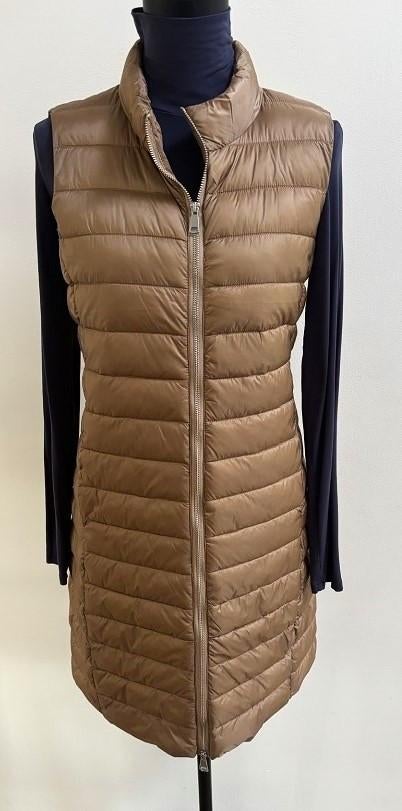 SPLINTERNIEUW! Sunday half lange dames bodywarmer camel M, Kleding | Dames, Maat 38/40 (M), Bruin, Verzenden, Nieuw