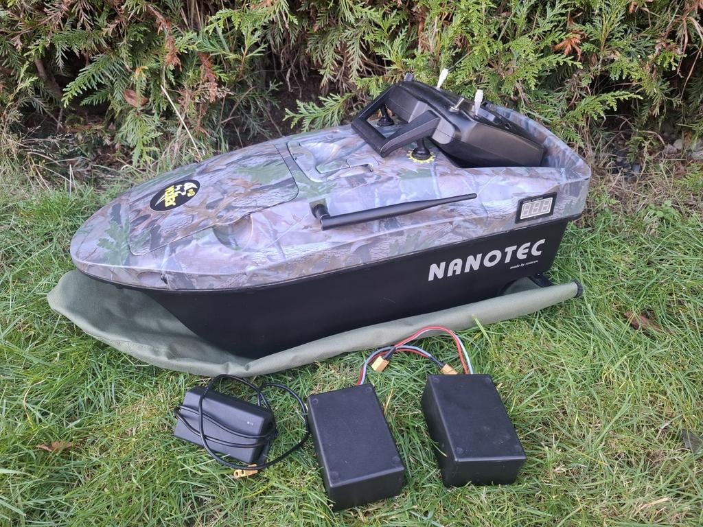 Voerboot Nanotec pro met vexilar li ion 1 jaar garantie, Ophalen of Verzenden, Zo goed als nieuw, Overige typen