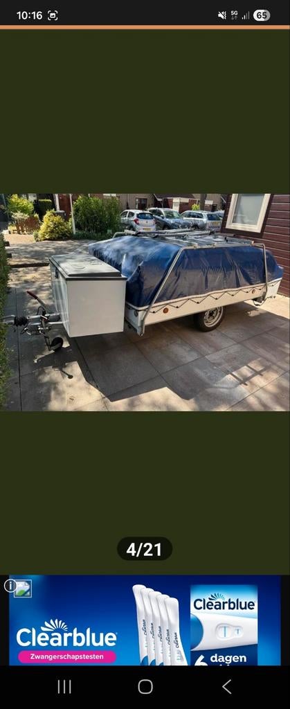 Jamet Louisiana vouwwagen, Ophalen of Verzenden, Gebruikt, Tot en met 6