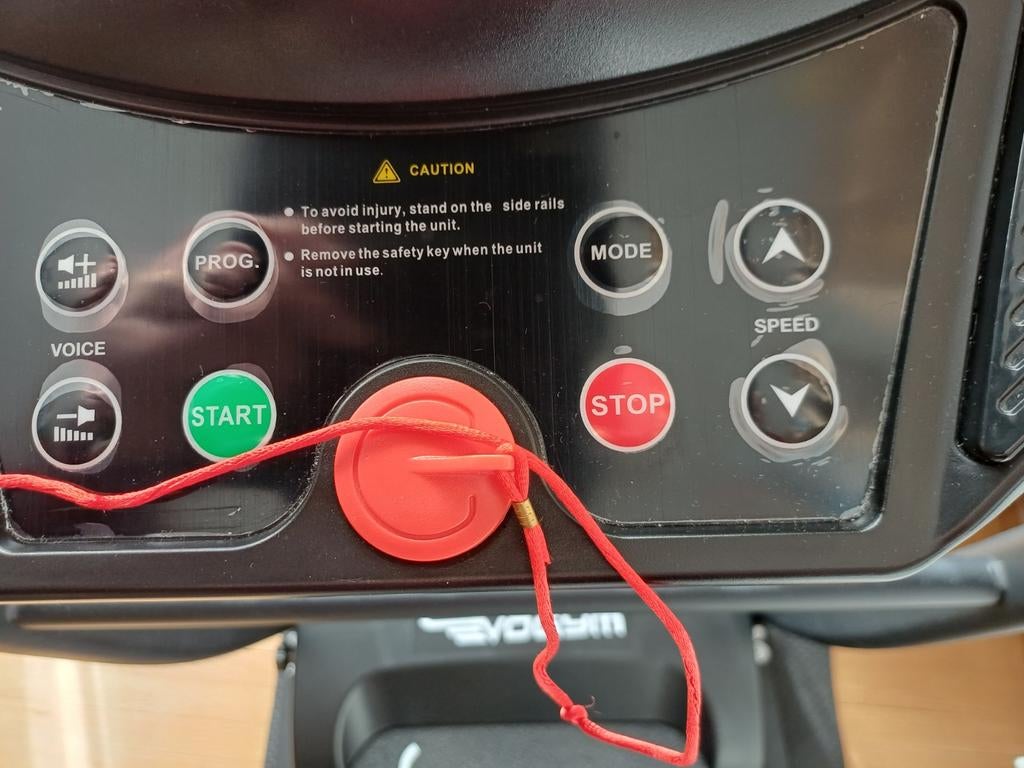 Vogym loopband, Ophalen