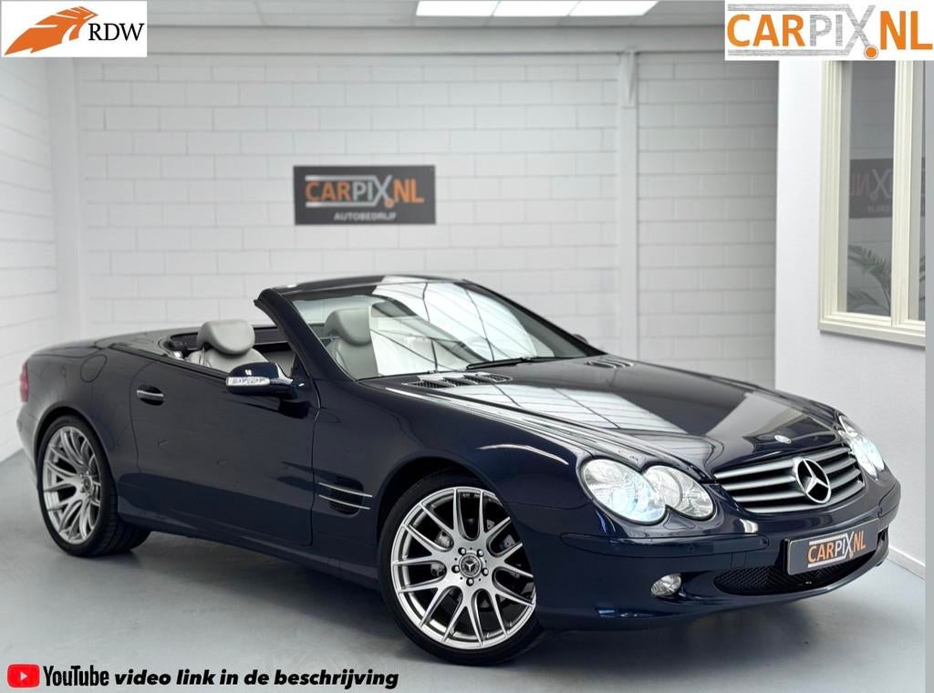 Mercedes-Benz SL-Klasse 350 2003, 245pk, 20", Achtercamera, Auto's, Automaat, Achterwielaandrijving, Gebruikt, Huisgarantie
